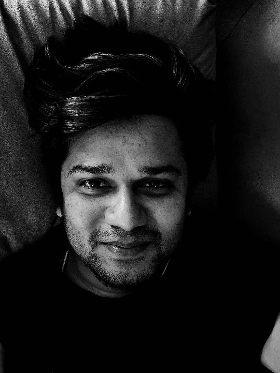 Black and white portrait of Aishwarya Jain, founder of Mattersec Labs